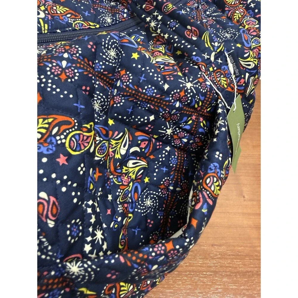 Duplicate listing*** Vera Bradley Original Duffel Bag Starry Paisley in Cotton